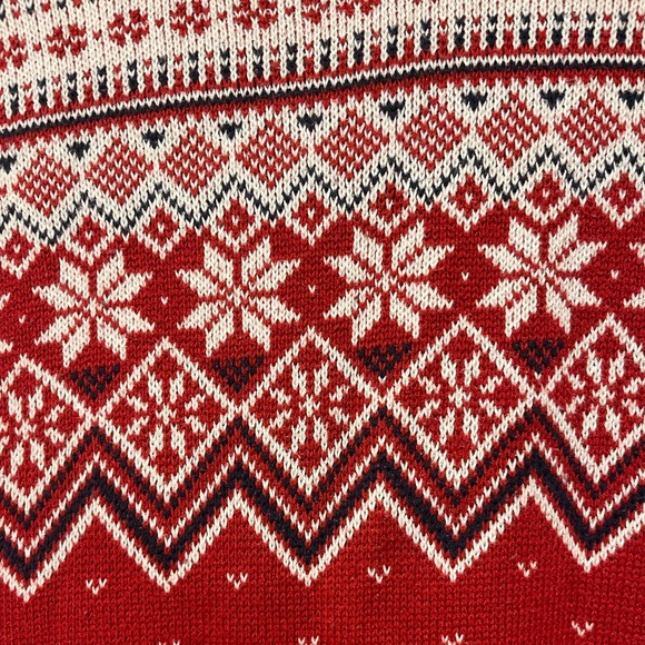 Holiday Sweater Dress by Icone / Simon’s Size Small - Picture 6 of 8